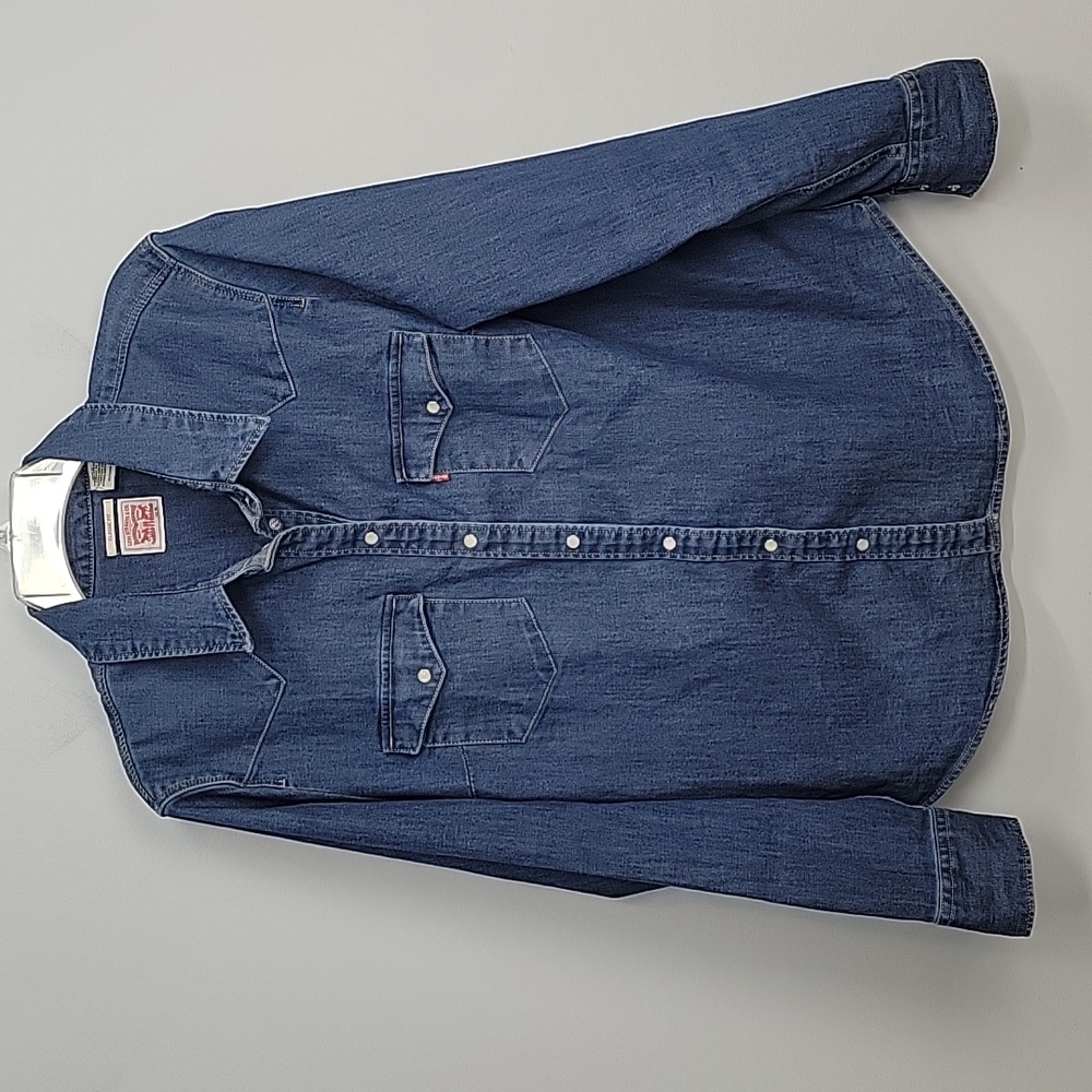 Levi's Western Pearl Snap Front Denim shirt